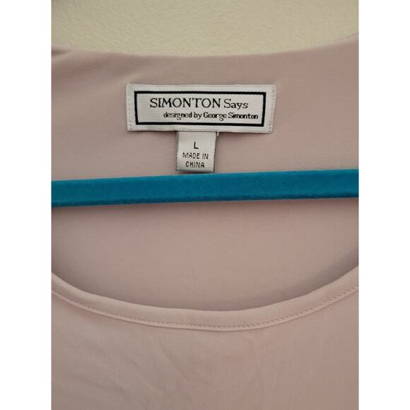Simonton Says Tan Shirt Size L - Picture 4 of 4